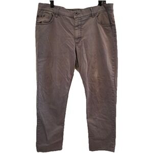 Brax Pants Mens 38x30 Cooper Fancy Regular Fit Gray Stretch 5 Pocket European